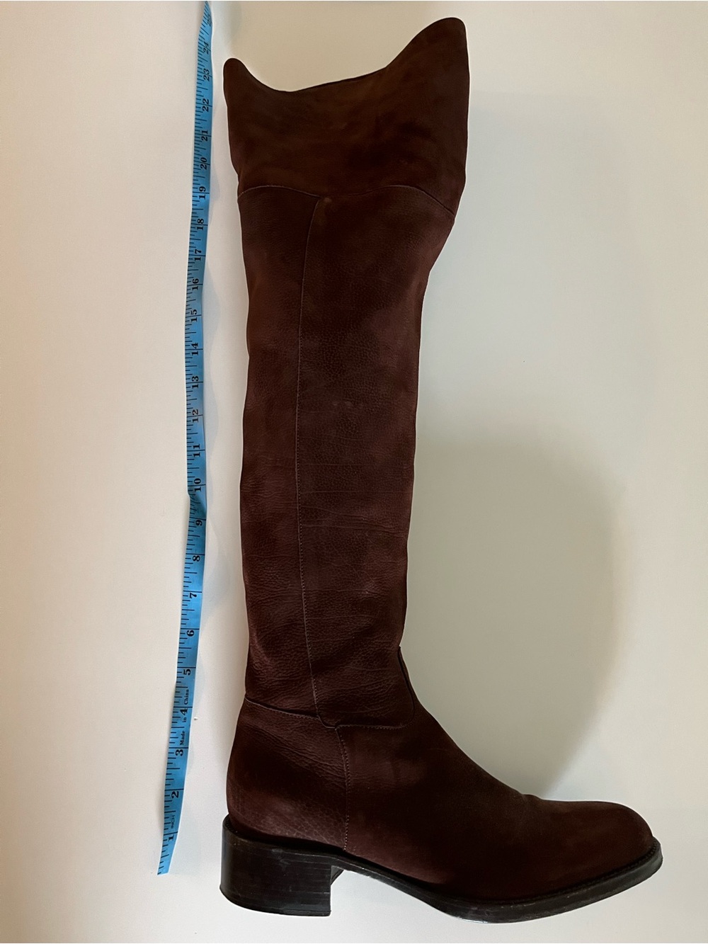 Gorgeous Tall Sartore Paris Brown Suede Boot